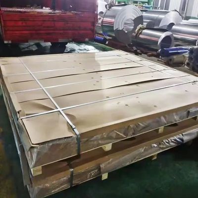 ASTM 1060 Flat Aluminium Steel Plate Mill Finish Hot Rolled 500mm